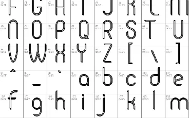 Pierce font