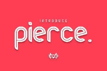 Pierce font