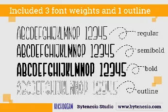 Highdream font