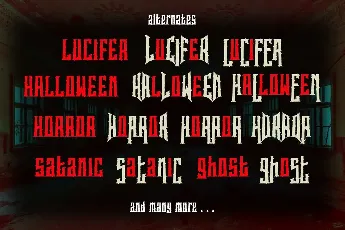 Spookies Identity font