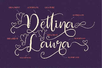 Dettina Laura font