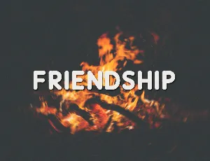 Friendship font