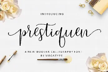 Prestiquen font