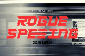 Turbo Speed Demo font