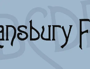 Lansbury FG font