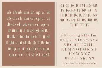 Glitten font