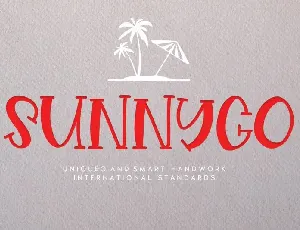 Sunnygo Display font