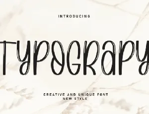 Typograpy font