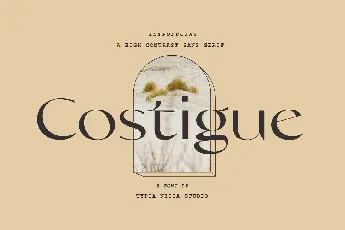 Costigue font