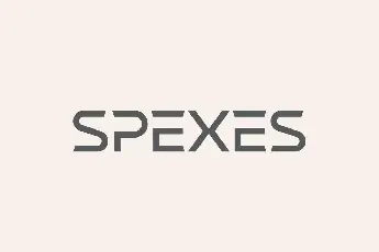 Spexes font