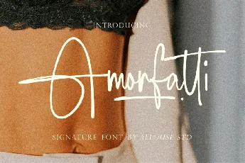 Amorfatti font