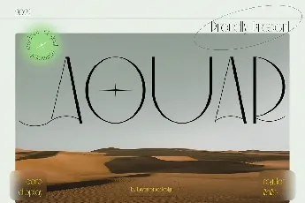 Aouar font