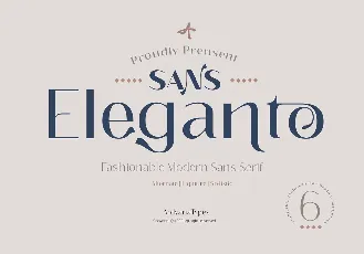 Eleganto font