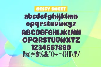 Nesti Sweet font