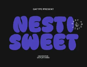 Nesti Sweet font