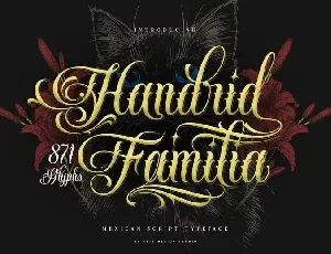 Handrid Familia font