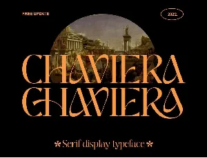 Chaviera font