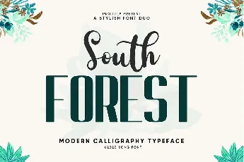 South Forest Duo font