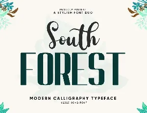 South Forest Duo font