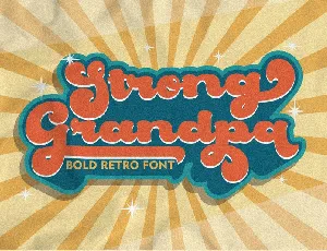 Strong Grandpa font