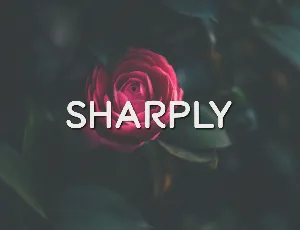 Sharply font