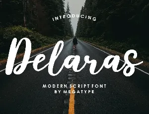 Delaras font