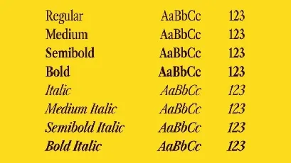 Libre Caslon Condensed Family font