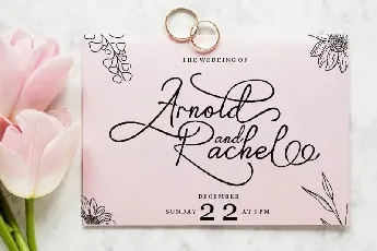 Bright Bride font