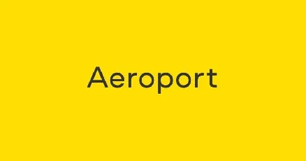 Aeroport Family font