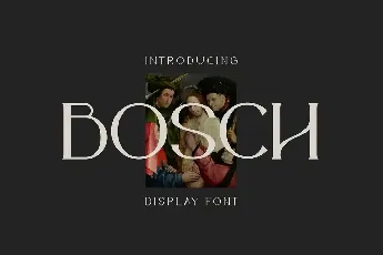 Bosch font