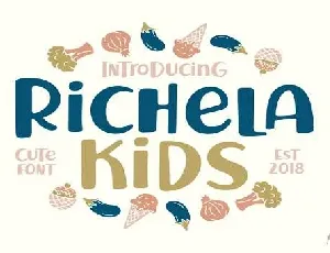 Richela Kids font