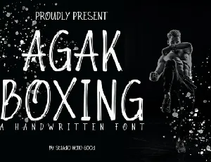 Agak Boxing font