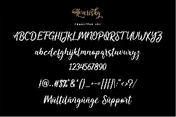 Alvarisky font