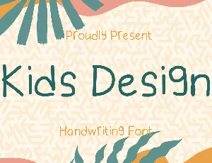 KidsDesign font