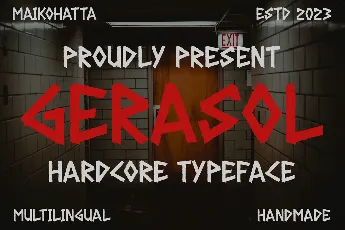 GERASOL font