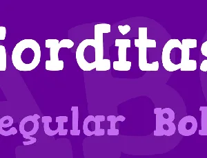 Gorditas font