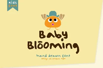 Baby Blooming font