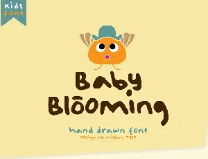 Baby Blooming font