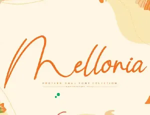 Mellonia Handwritten font