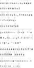 Neigfriste font