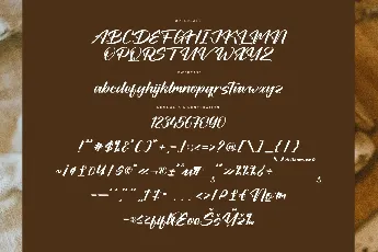 Amladen Bohiga DEMO VERSION font