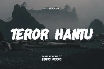 Teror Hantu font