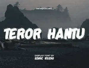 Teror Hantu font