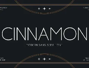 Cinnamon font