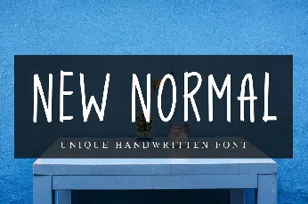 New Normal font