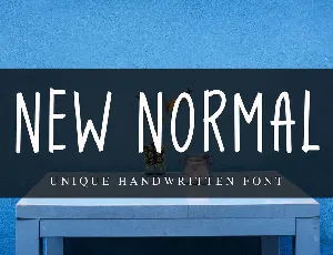 New Normal font