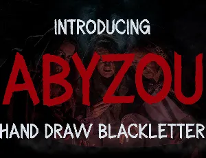 ABYZOU font