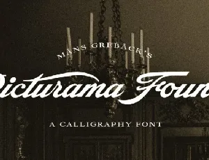 Picturama font