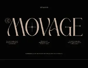 Movage font