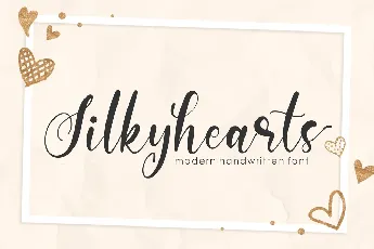 Silkyhearts font